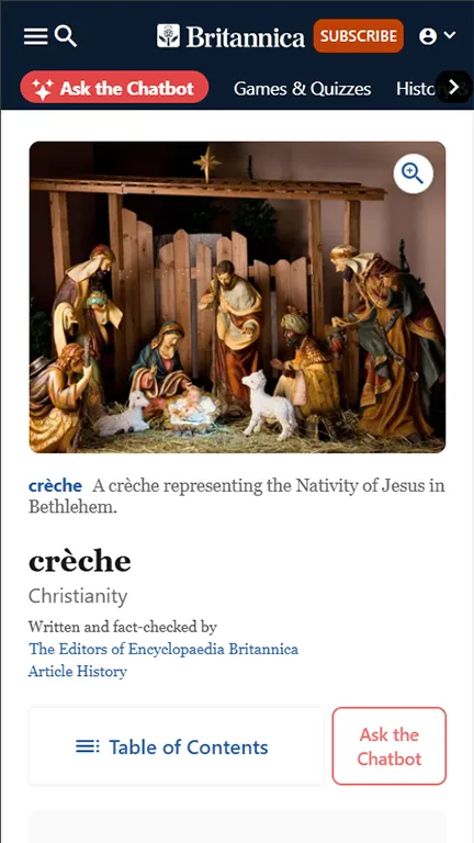 britannica.com-creche-Christianity