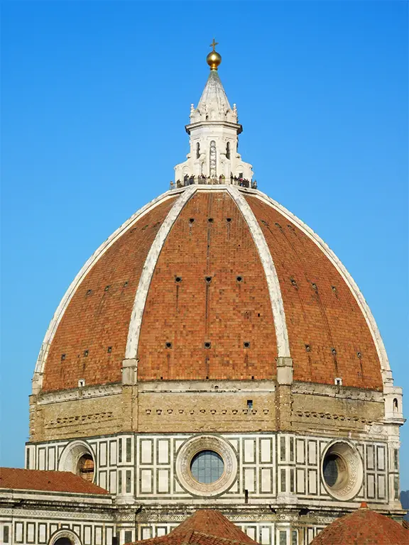 Cúpula de Santa Maria del Fiore (cúpula de Brunelleschi) en Florencia