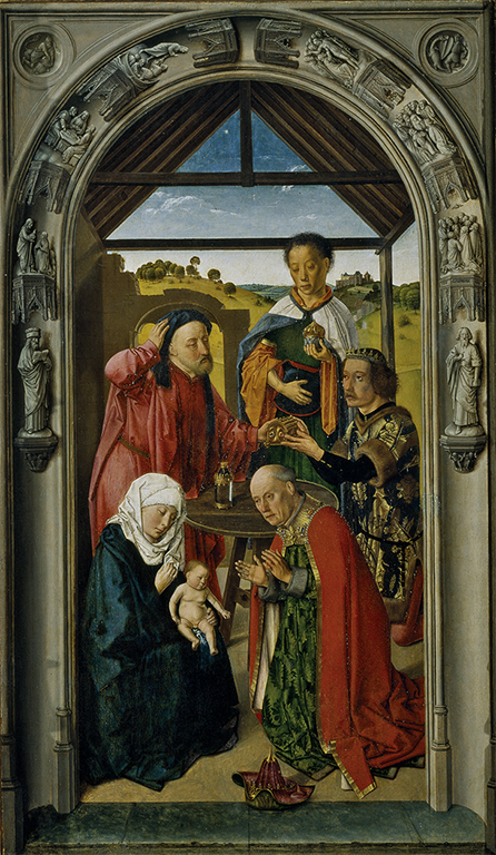 Triptych with Scenes from the Life of the Virgin - 4