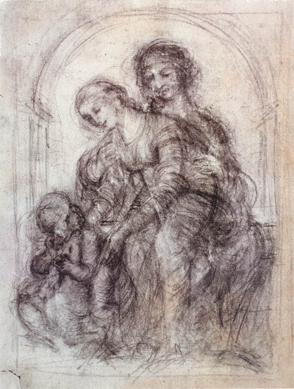 La Mare de Déu i l'Infant amb santa Anna